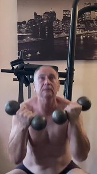 Ich pumpe meine hände