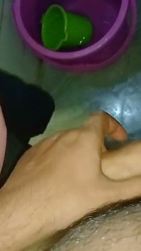 She Was Trying to Make Me Cum First by Oiled Massage to My Dick