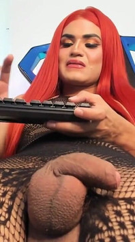 Bella Has Fun Talking to Her Friends Online