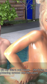 Podle Sofia by Grima Grima - Pool Party s análními dary, blonďaté dívky dávají vše 4