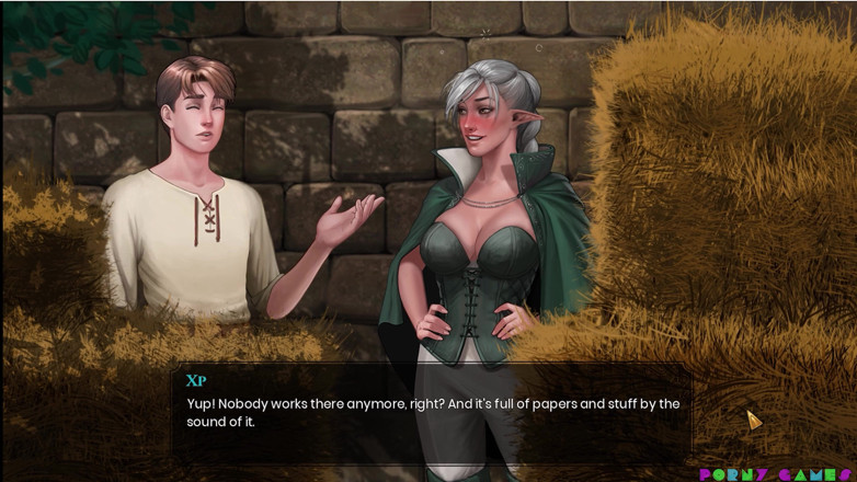 Porny Games: Ne efsane! V0.5 - bankta açık havada seks yapıyor (10)