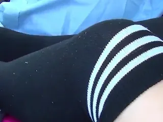 XSanyAny: The girl and her driver. Sex in the car. Cum...