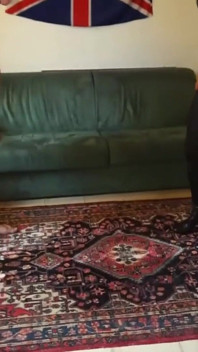 Femdom Ballbusting Pig in Heels Submission