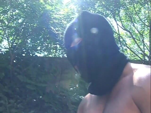 Cum Outdoor: Busty blonde enjoys shameless sex games in the garden
