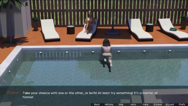 Visual Novels: Summer Scent bahagian 2 (laluan adik tiri)