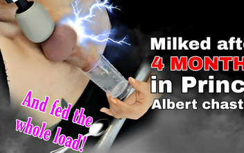 Training Zero: 4 महीने दुहना महिलाओं का दबदबा वीर्य वीर्य निकालना