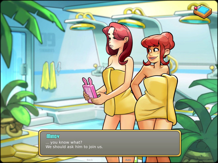 TheCummerBay: Let's Play - Space Rescue: Code Pink, Mindy &amp; Sandy no chuveiro
