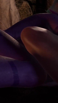 Elfo nocturno chupa polla bretona en skyrim | Skyrim - Parodia porno de Conegra