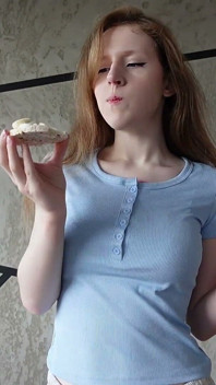 Jem banana z ciastami ryżowymi - Sfw