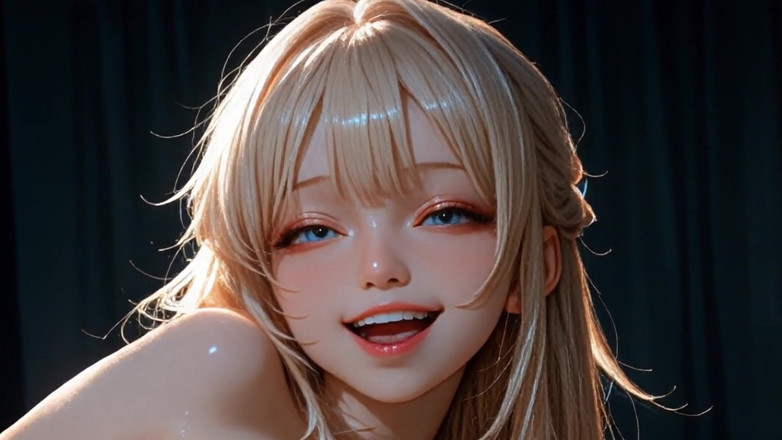 Digital Fantasy: Mamă sexy asiatică blondă cu sâni uriași naturali este futută în...