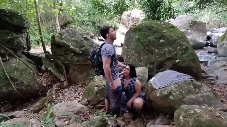 venusandzeus: Girl Lets Her Teacher Fuck Her in the Woods After...