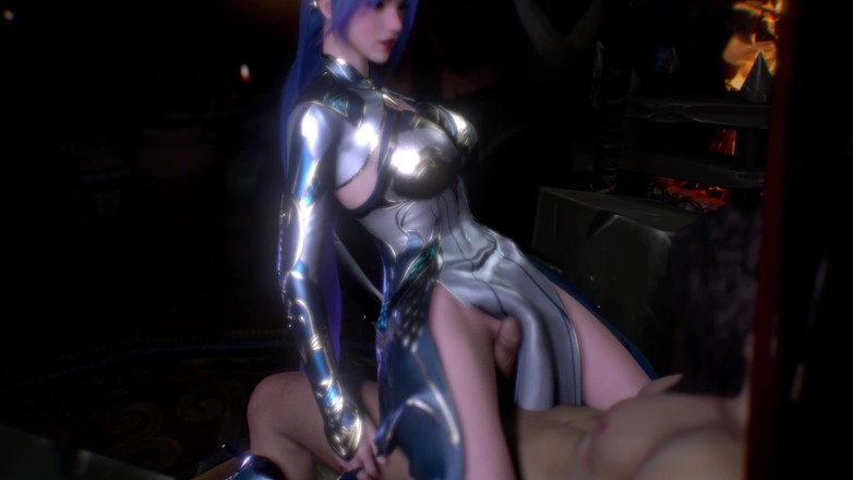 Why fuck so hard: 3d tetona cosplay nena con vestido caliente se la follan...