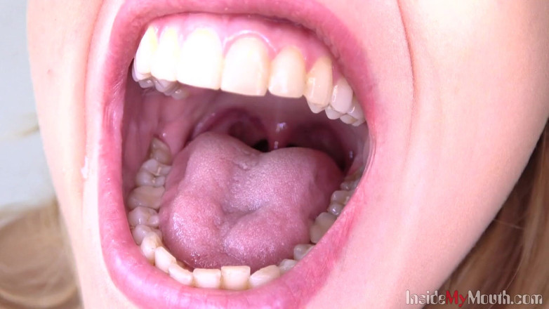 Inside My Mouth: Mouth fetish clip with Angel Wicky fullhd - Inside my mouth