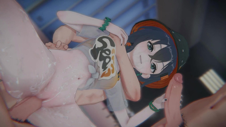 Tomu aisuman: [zenless Zona Zero] Belle's Tape Bondage &amp; POV Sandwich DP (summer Skies)