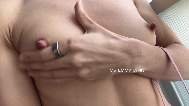 Ms_Emmy_Lynn: Removing My Favorite Bra for You: Small Tits Perky Nips