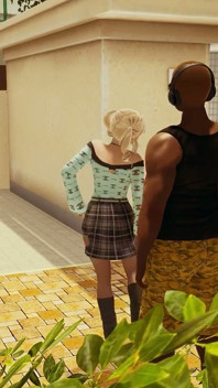Chica traga una gran polla negra en el baño mientras su novio espera afuera jugando con la consola - emptie41