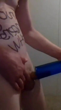 Phallus (penis) Pump; Side View, Close-up