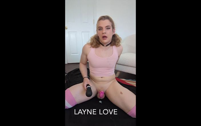 Layne Love: Cute Muted Sissygasm