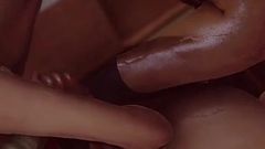 Illuxxxtrandy Mai Shiranui From Street Fighter Gets Ravished by Ken's Monstrous Love in Doggy Style - Unfaithful Wife Alert