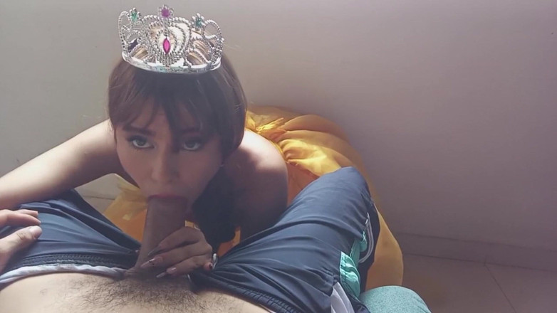 Crystal Foxxx: Lahodná princezna kouří svého nevlastního bratra