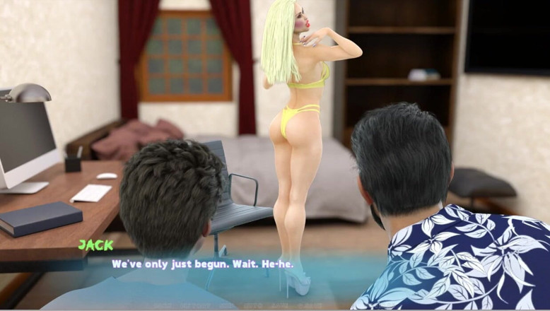 XXX Games Bunk: Gordon - gameplay - gioco di ruolo - jack story - fiona casting