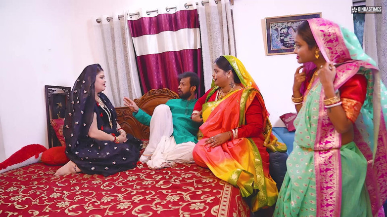 Cine Flix Media: Desi Indian Thirki Husband Fucks His All Four Wives at...