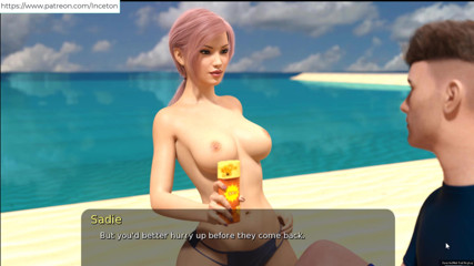Johannes Gaming: Summer with Mia, I have fingered her on the beach