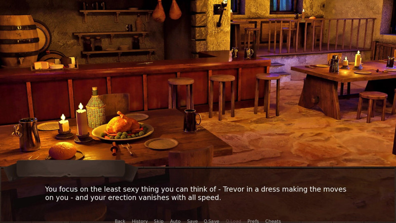 3D Cartoon Porn: Dragoste Sezonul 16 - Alex o ajută pe Evelyn cu curățarea pub-ului