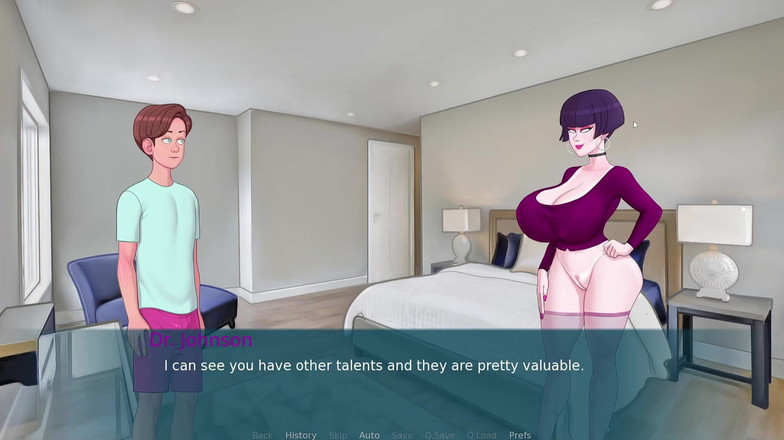 LewdArcade: Sexnote Dr. Johnson collezione di scene nude [18+] + gioco scarica