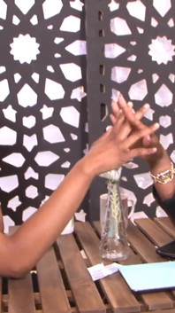 Lesbian action with two ebony babes