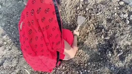 Söt Bhabhi Pissar utomhus