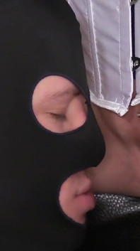 German MILF Dacada Fucks Masked Guy in Sm Studio