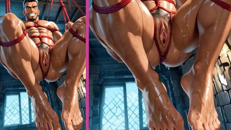 Trans-Men FTM Hentai: Крупним планом, гарячі ftm, аніме хентай yaoi анімація