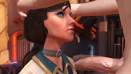 Wraith ward: Bioshock Elizabeth kouření a výstřik: parodie na bioshock