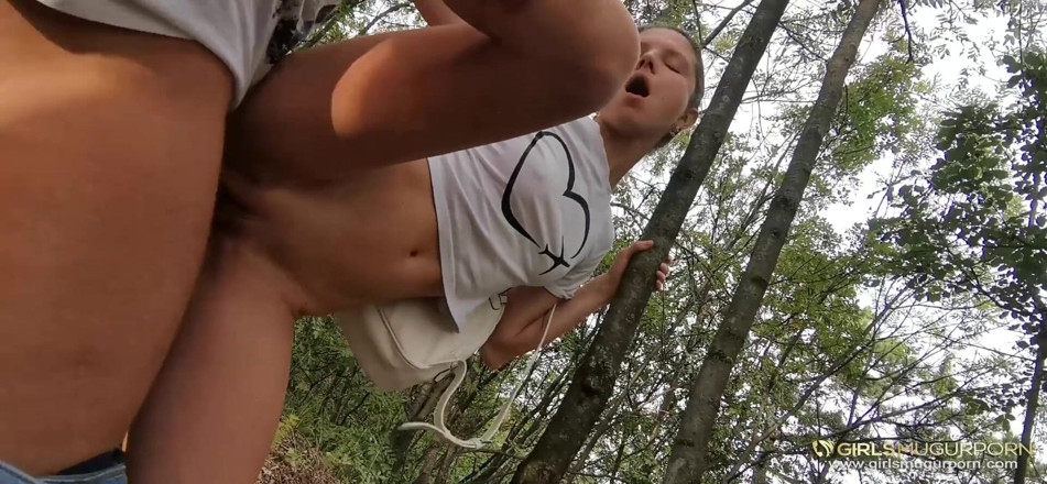 Mugur's World: Outdoor threesome with Gina Gerson and Verona Sky