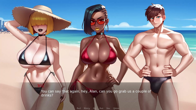 Studio-77: They Love Bwc - Nyatorase # 17 a Visual Novel Gameplay