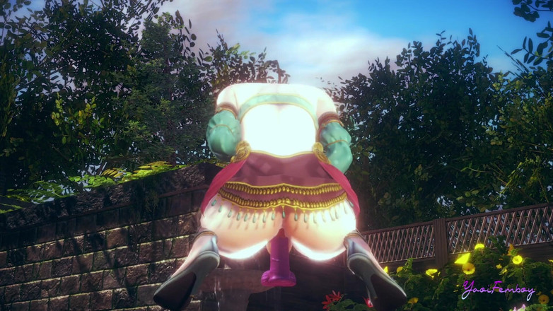 Yaoitube: Zelda Yaoi Femboy - Link Anal Dildo (ocensurerad)