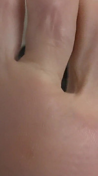 A Giantess Shows You Her Feet Lady Victoria Valente Mighty Wrinkles on Her Feet, Thick Giant Toes