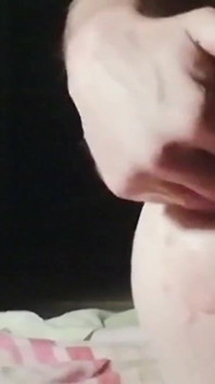 Young Man Fingers His Ass and Then Puts His Fingers in His Mouth