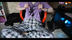 VioletPurpleFoxy: Virgin Plays with Her Nipples to Orgasm When She Is...