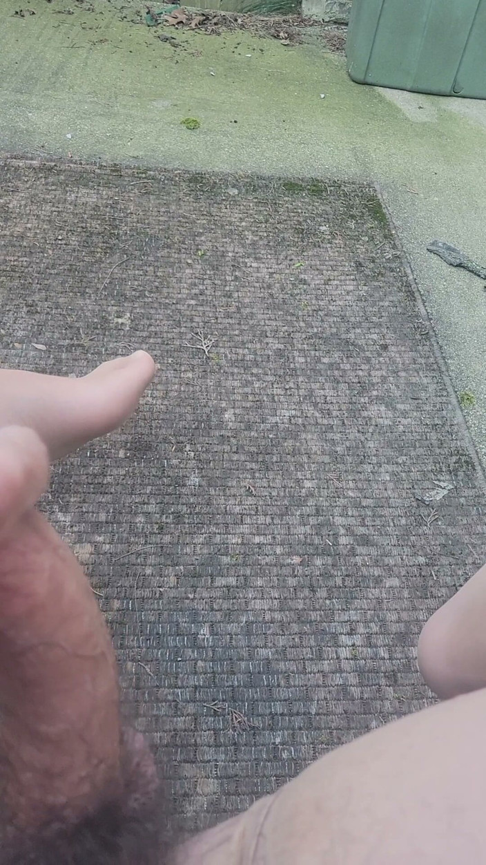 Feet Lover: Acabando duro al aire libre en medias de nylon
