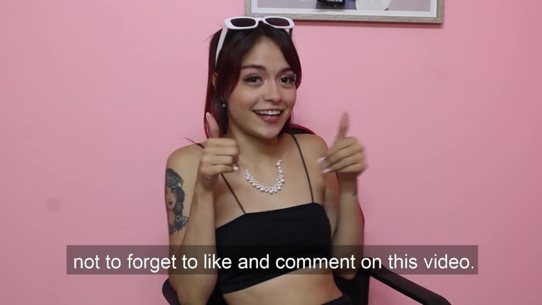 Feet Lovers club: Wet Pussy Dripping on Her Tongue