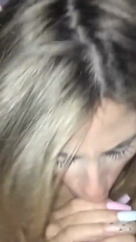 Girl Next Door Sucking Two Big Cocks of Her Friends