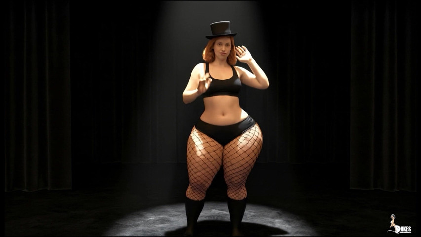 Mrs. Keagan Theater Strip Tease (Dukes Hardcore Honeys)