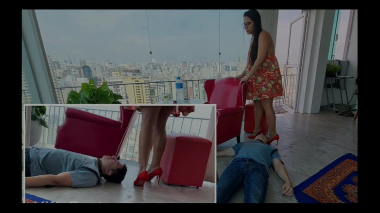 KiffaFeet: Goddess Kiffa Sadistic Boss Ep 2 - Male Defender Employee Got Foot...