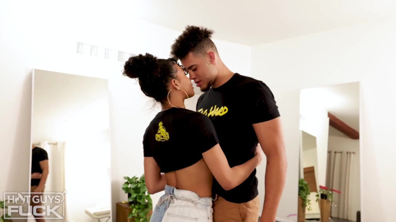 Hot Guys Fuck: Holla! Black BBC College Jock Fucks Horny Freshmen Teen
