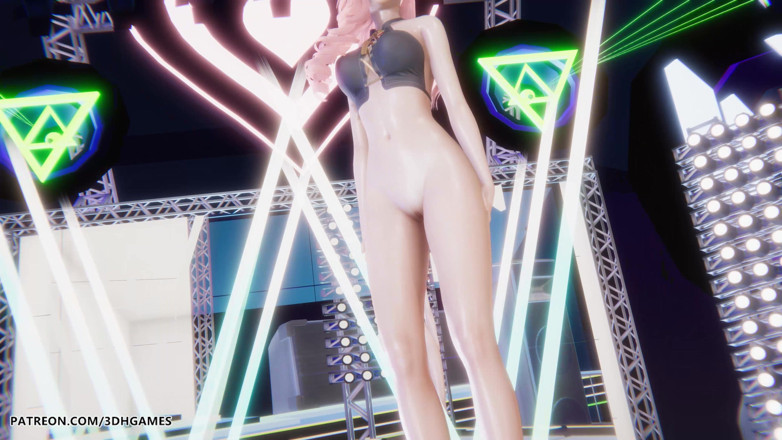 3D-Hentai Games: Mmd Dua Kali - Saya tidak boleh menghentikan saya Liga Striptis...