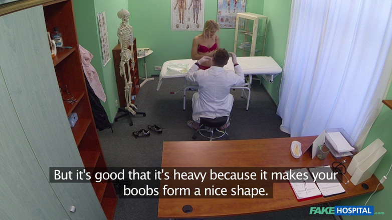 Fake Hospital: Fake Hospital - Curvy Blonde with a Bubbly Butt Takes Doctor's...