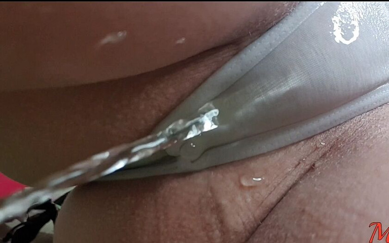 Tiny White Pee Thong Compilation 3in1