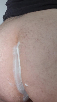 Shaving My Hairy Asshole for Our Date